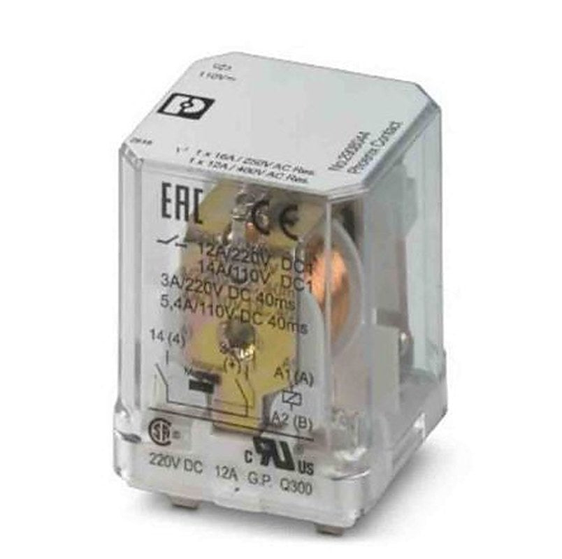 Phoenix Contact PCB Power Relay, 110V dc Coil, 16A Switching Current, SPST