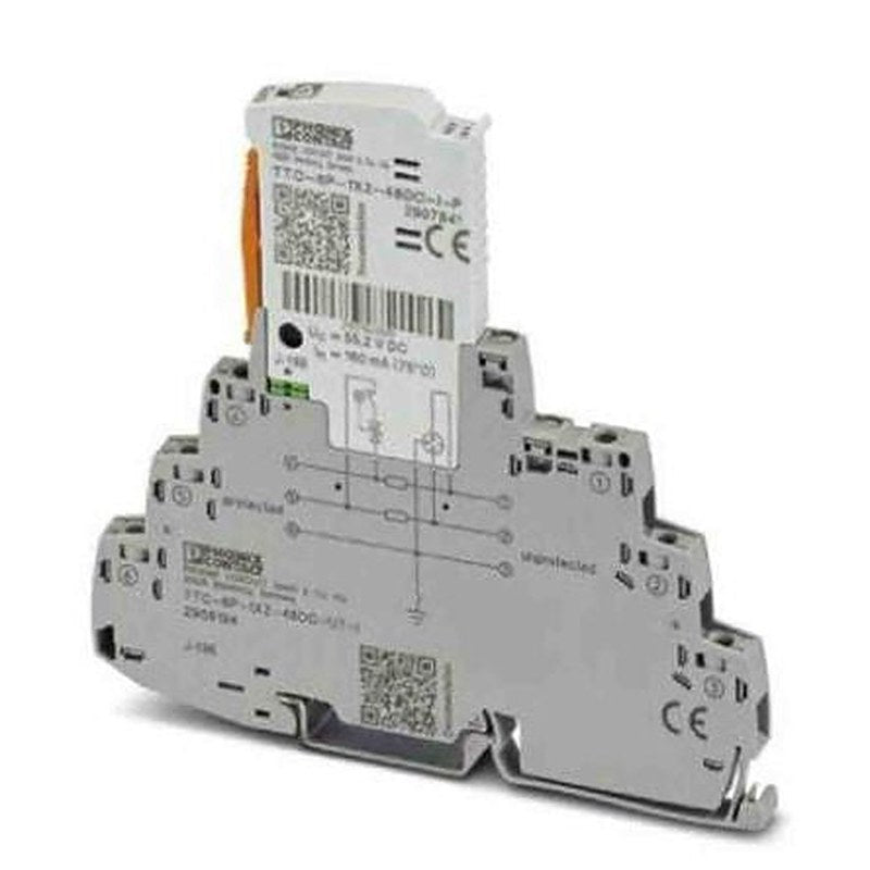 Phoenix Contact 2 Phase Surge Protector, 10 kA, DIN Rail