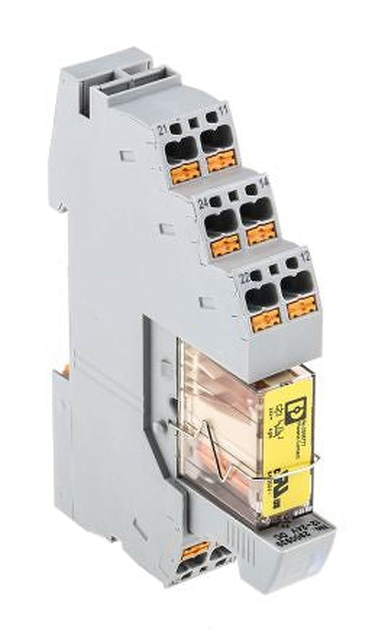 Phoenix Contact DIN Rail Interface Relay, 24V dc Coil Voltage, DPDT