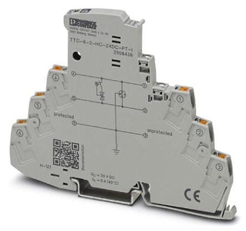 Phoenix Contact Surge Protector, 5 kA, DIN Rail