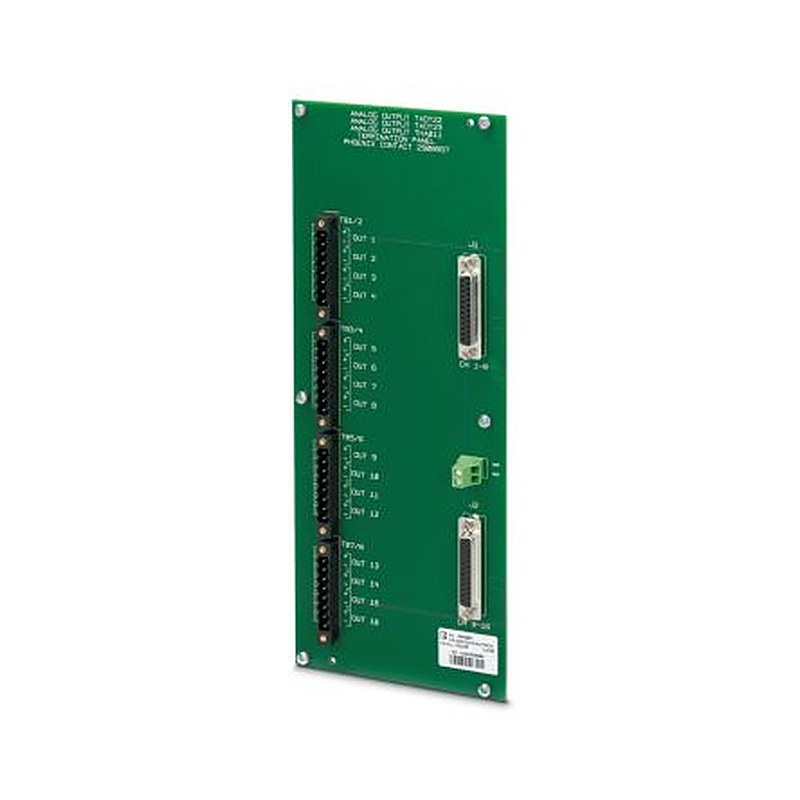 Phoenix Contact FLX-D25F/16CH/AO/TDC3K Series 25-Contact Female Interface Module, D-Sub Connector, Panel Mount, 500mA