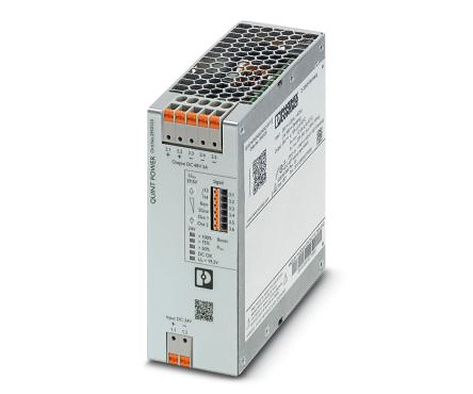 Phoenix Contact QUINT4 DC/DC Converter, 48V dc/ 5 A, 32V dc Input, 24V dc Input, DIN Rail, 70 °C Max Temp -25 °C Min