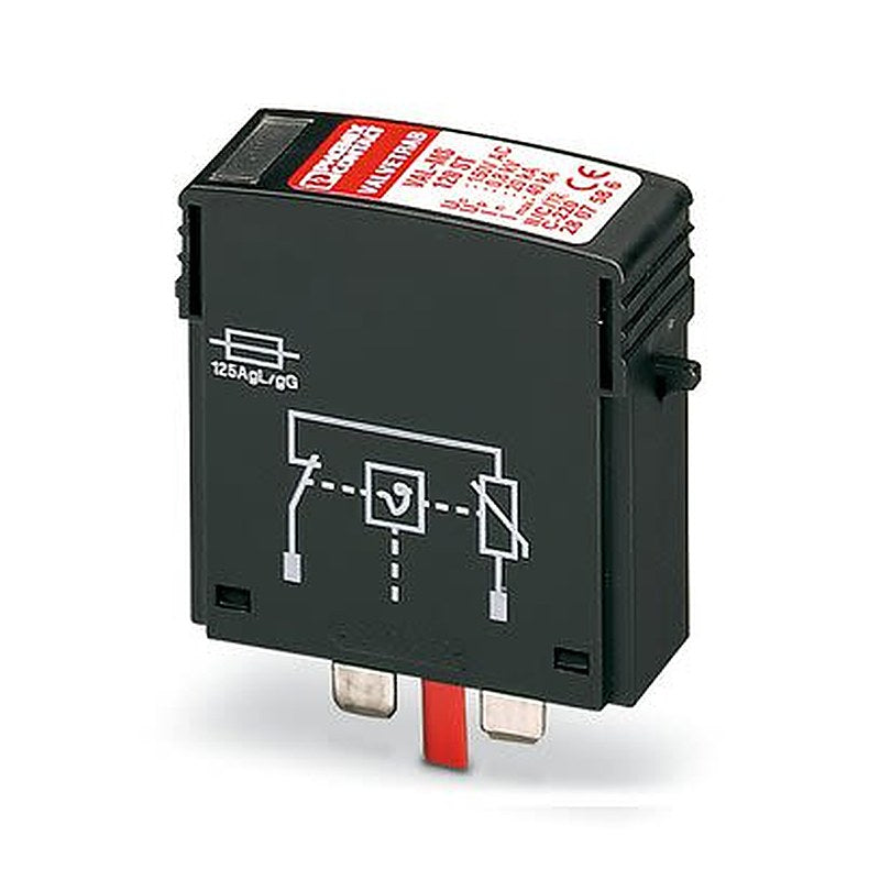 Phoenix Contact, VAL Surge Protection Plug 385V ac Maximum Voltage Rating 40 kA Maximum Surge Current Type 1 Surge