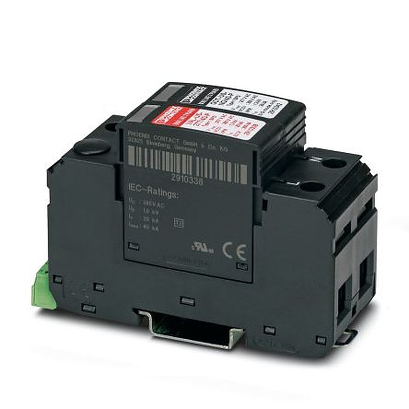 Phoenix Contact 1 Phase Surge Protector, 40 kA, 700 V, DIN Rail