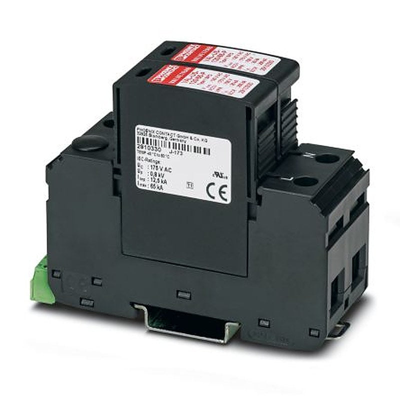Phoenix Contact 1 Phase Surge Protector, 80 kA, 1500 V, DIN Rail