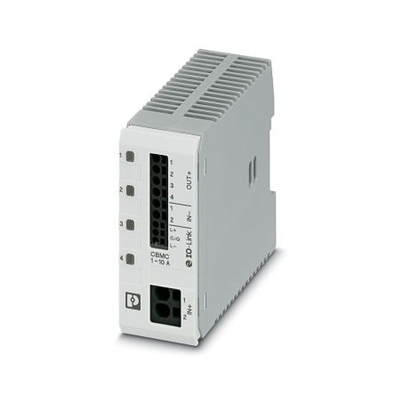 Phoenix Contact CBMC Electronic Circuit Breaker 10A 24V, 4 channels, DIN Rail Type E
