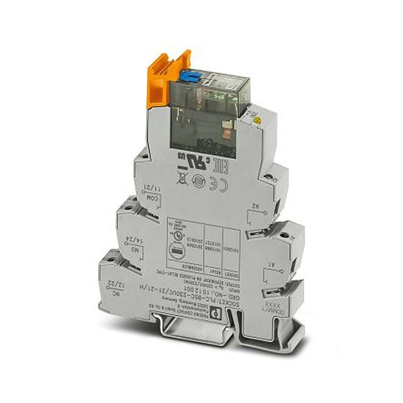 Phoenix Contact PLC-RSC Series Relay for Use with DIN Rail NS 35/7