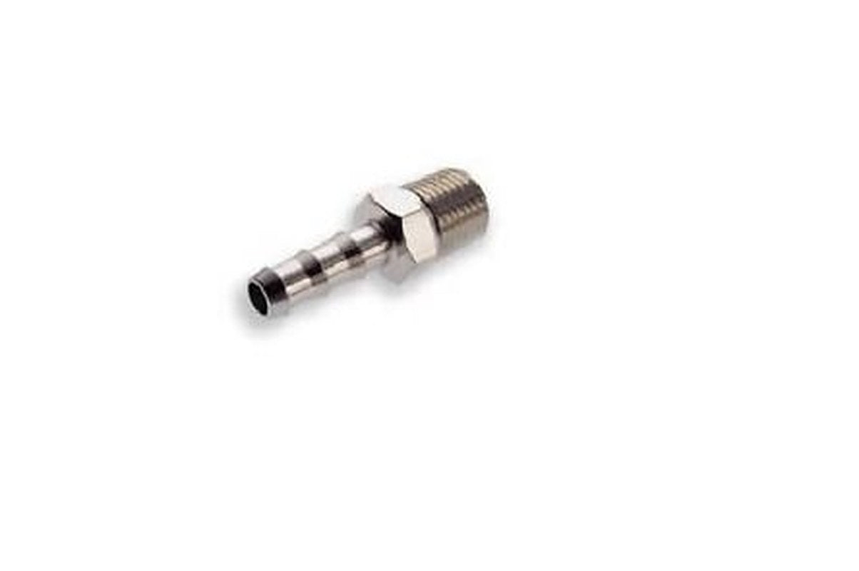 Norgren Brass Quick Air Coupling, 1/4 in R Male 0.25in Hose Adapter