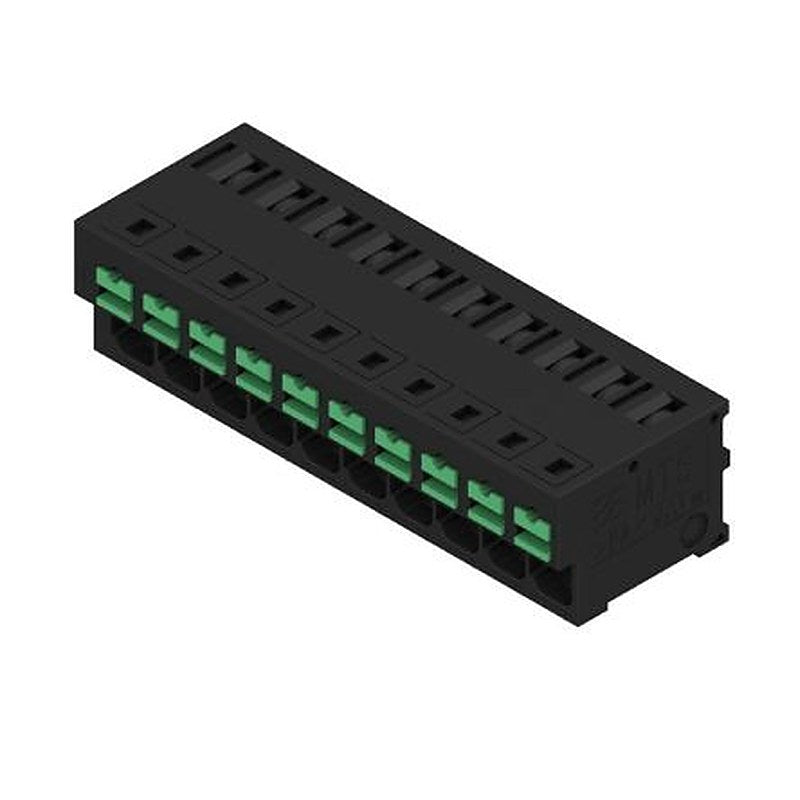 Weidmüller OMNIMATE4.0 Series PCB Terminal, 10-Contact, 5 mm Pitch, PCB, 1 Row