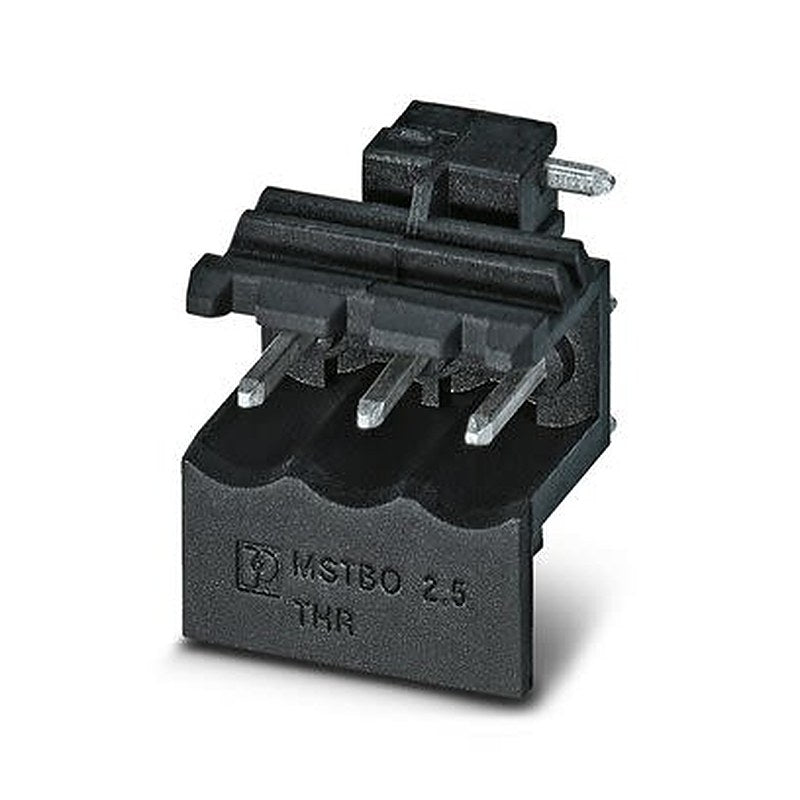 Phoenix Contact MSTBO Series Through Hole PCB Header, 3 Contact(s), 5 mm Pitch, 1 Row, Shrouded