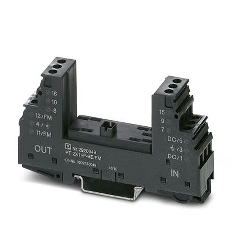 Phoenix Contact, PLUGTRAB PT Surge Suppressor Unit 250V ac Maximum Voltage Rating