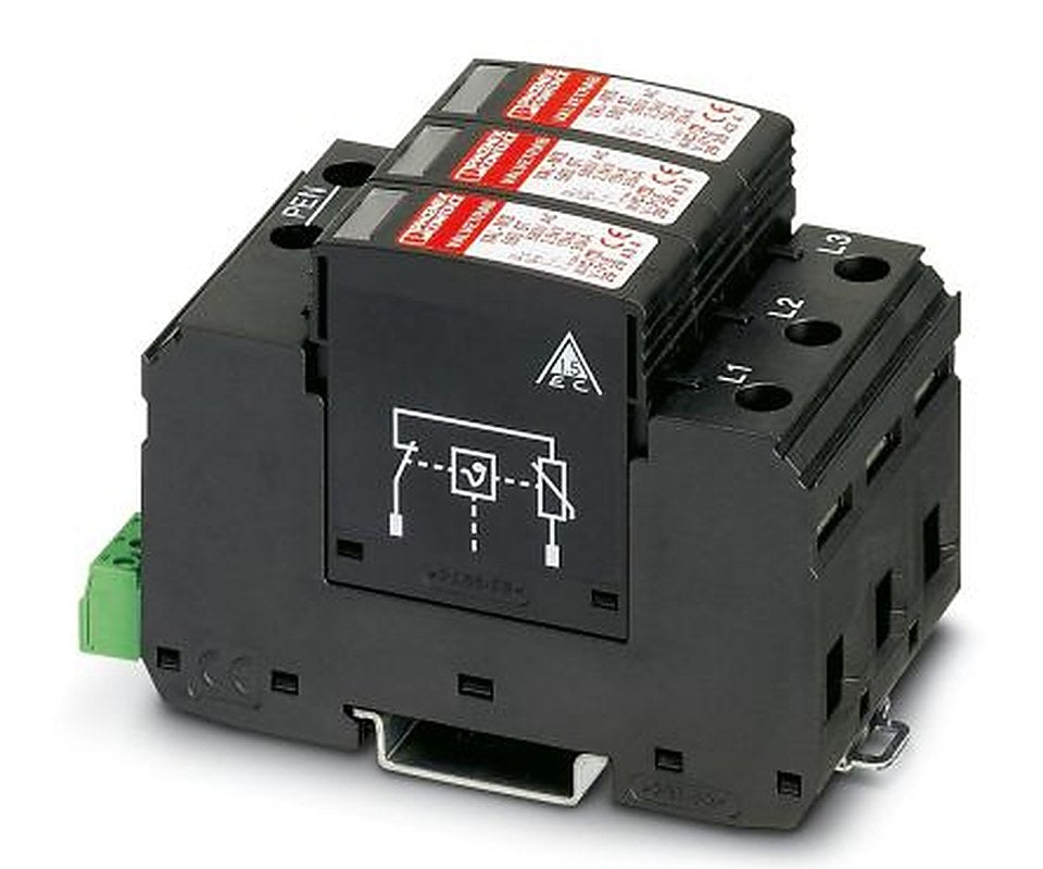 Phoenix Contact, VAL Surge Arrester 580V ac Maximum Voltage Rating 30 kA Maximum Surge Current Surge Arrester