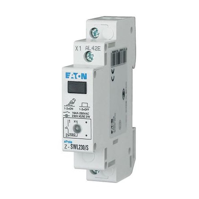 Eaton 1-Pole DIN Rail Isolator Switch -, IP40, 16A, 2 W