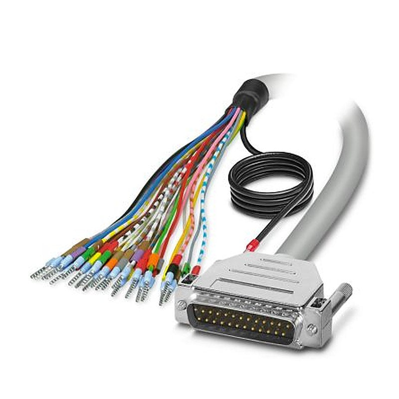 Phoenix Contact Male D-Sub to Male Cable, 1 m Polyvinyl Chloride, VARIOFACE Series