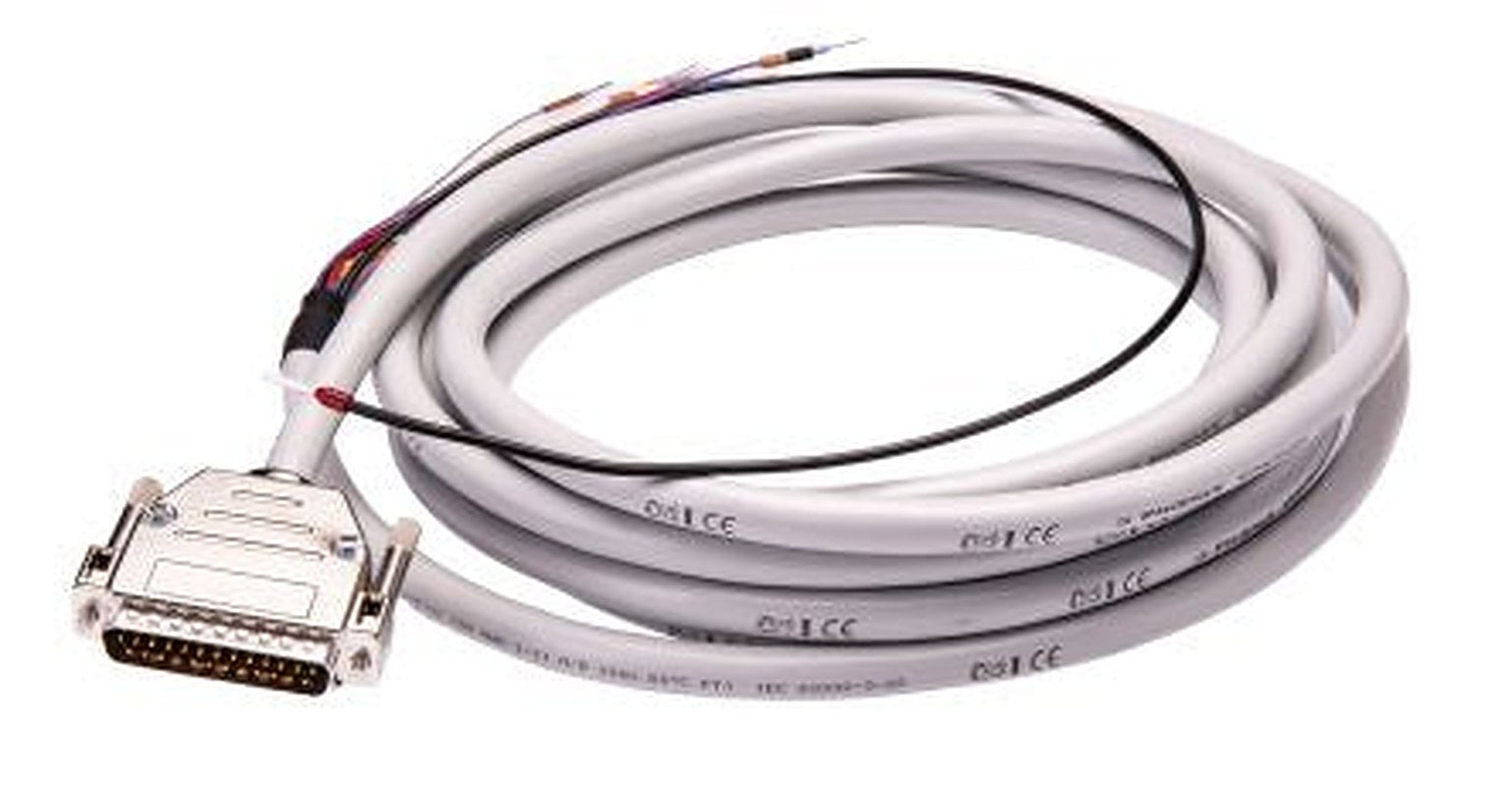 Phoenix Contact Male D-Sub 25-Pin to Male Free End Cable, 4 m Polyvinyl Chloride, CABLE-D-25SUB/M/OE/0.25/S/4.0M Series