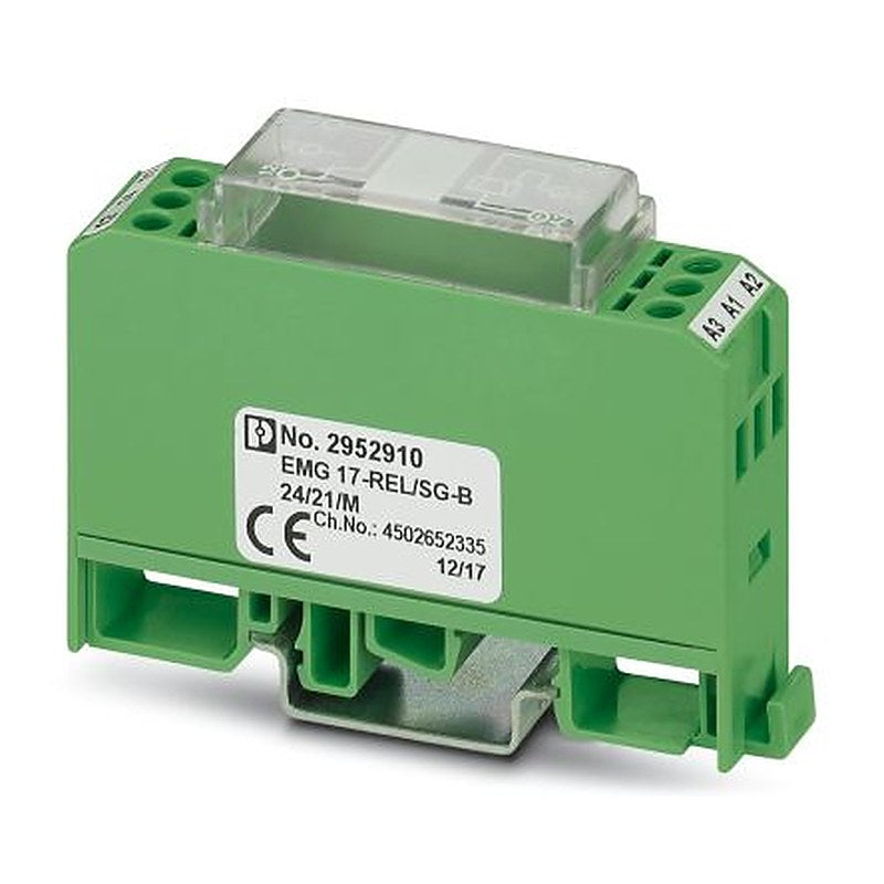 Phoenix Contact EMG Series Relay Module, DIN Rail, 24V Coil, SPDT, 8mA