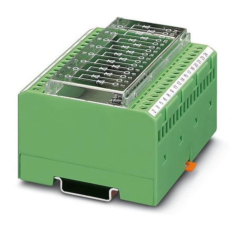 Phoenix Contact 2954808 EMG 90-DIO 16E/LP Series Component Terminal Block Green, 0.2mm², 4 mm², Screw
