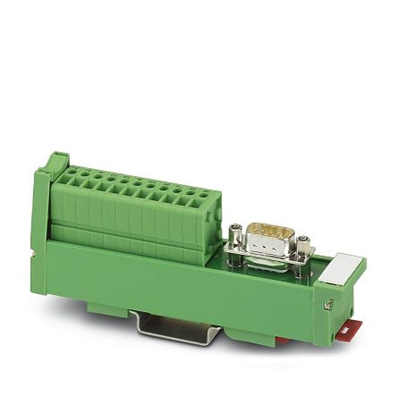 Phoenix Contact VARIOFACE SLIM LINE Series 9-Contact Female Interface Module, D-Sub Connector, DIN Rail, 2.5A