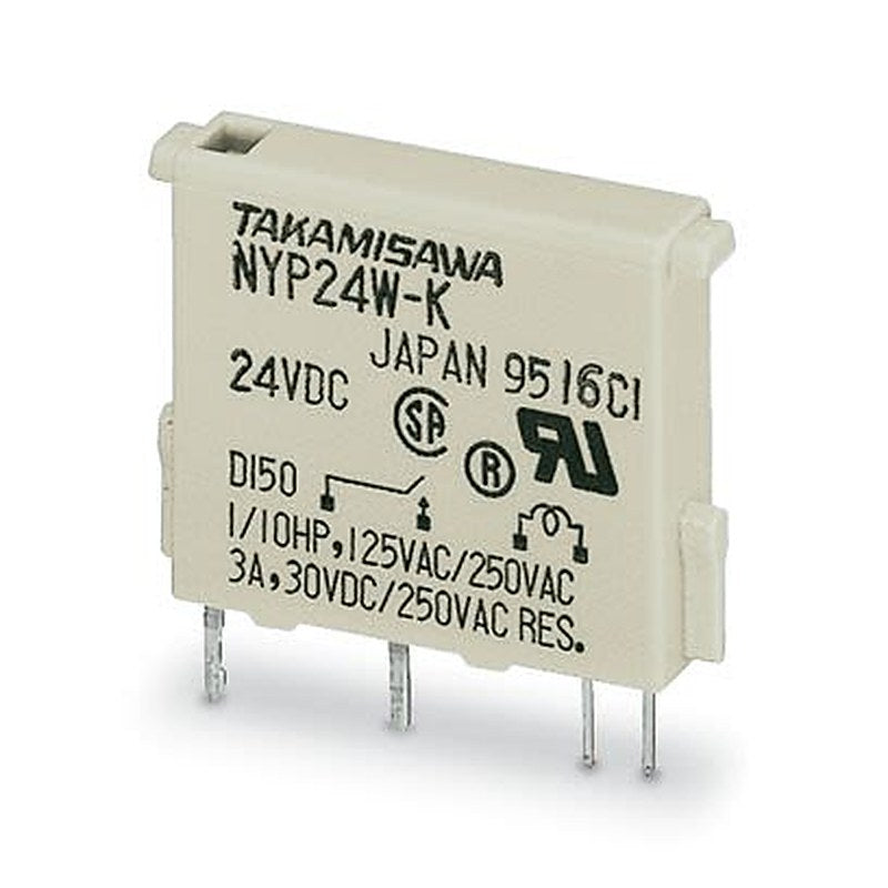 Phoenix Contact Power Relay, 24V dc Coil, 1mA Switching Current, SPST
