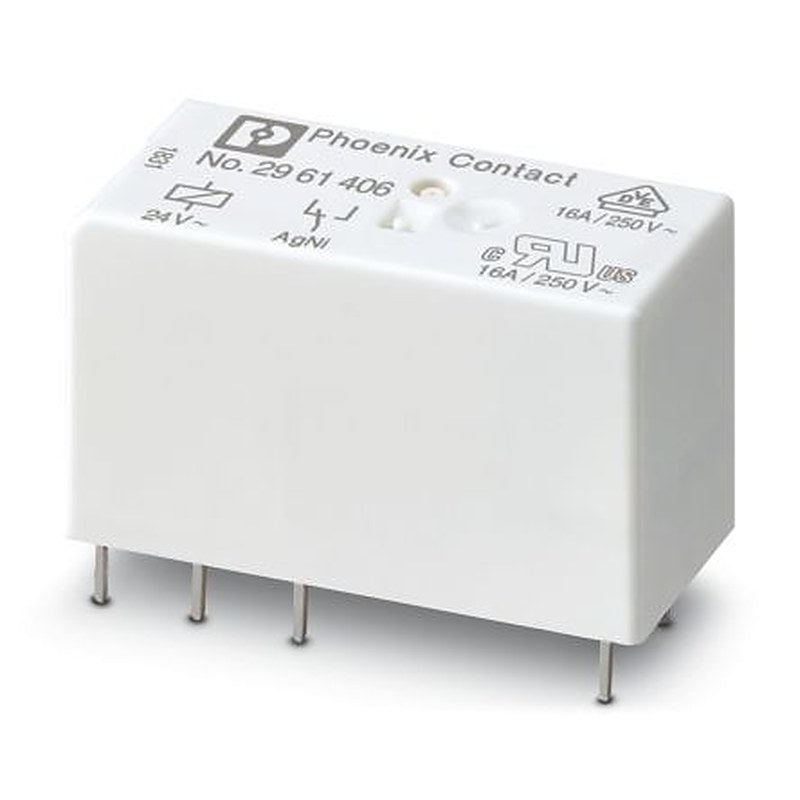 Phoenix Contact Plug-in Power Relay, 24V ac Coil, 10mA Switching Current, SPDT