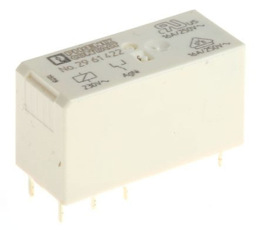Phoenix Contact DIN Rail Power Relay, 230V ac Coil, 16A Switching Current, SPDT