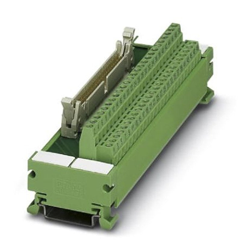 Phoenix Contact 34-Contact Male Interface Module, Flat Ribbon Cable Connector, DIN Rail, 1A