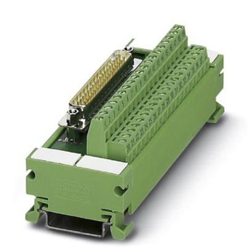 Phoenix Contact 50-Contact Female Interface Module, D-Sub Connector, DIN Rail, 2.5A