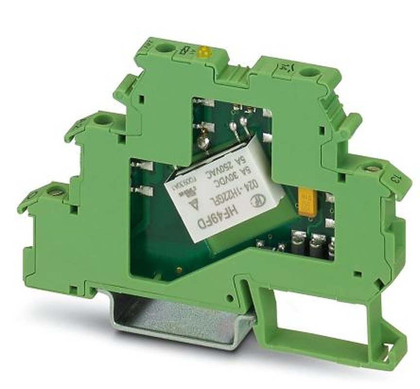 Phoenix Contact 2964050 VARIOFACE Series DIN Rail Terminal Block Grey, Screw