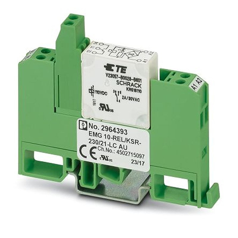 Phoenix Contact EMG Series Relay Module, DIN Rail, 230V Coil, SPDT, 5mA