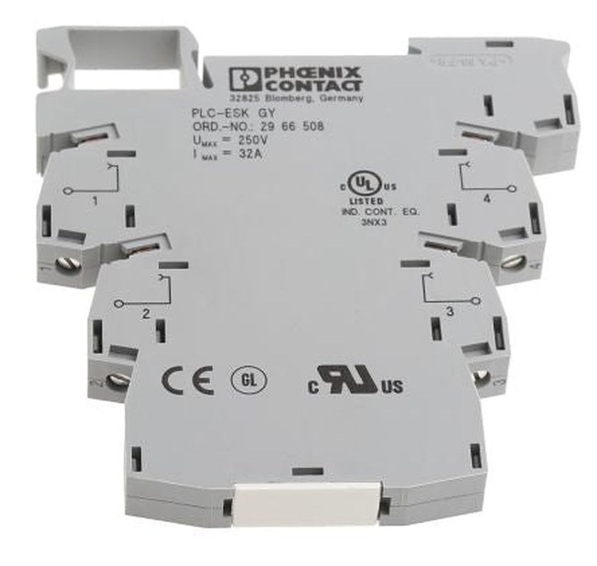 Phoenix Contact PLC-ESK GY 250V DIN Rail Terminal