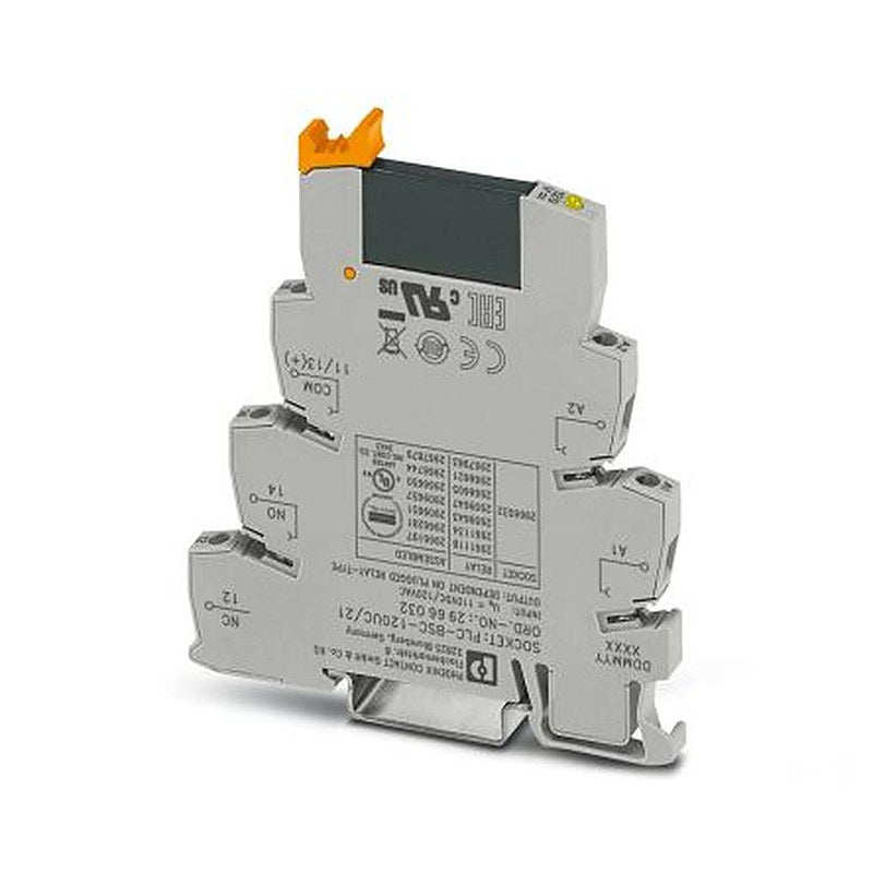 Phoenix Contact PLC Series Solid State Relay, 100 mA Load, DIN Rail Mount, 48 V Load, 132V ac Control