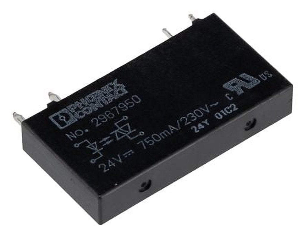Phoenix Contact OPT-24DC/230AC/1 Series Solid State Relay, Through Hole Mount