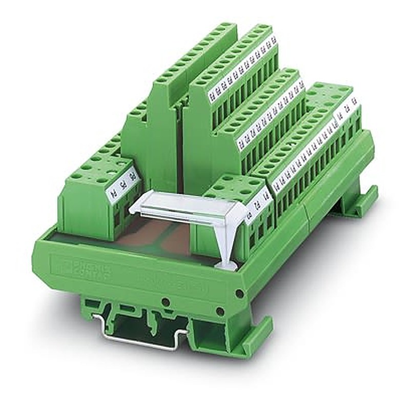 Phoenix Contact 2972136 Series Terminal Block, 6-Way, 0.2mm², 0.6 mm² Wire, 16A Screw