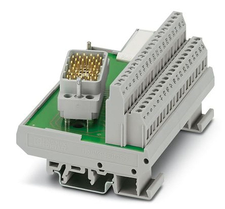 Phoenix Contact 38-Contact Male Interface Module, ELCO Connector, DIN Rail, 2A