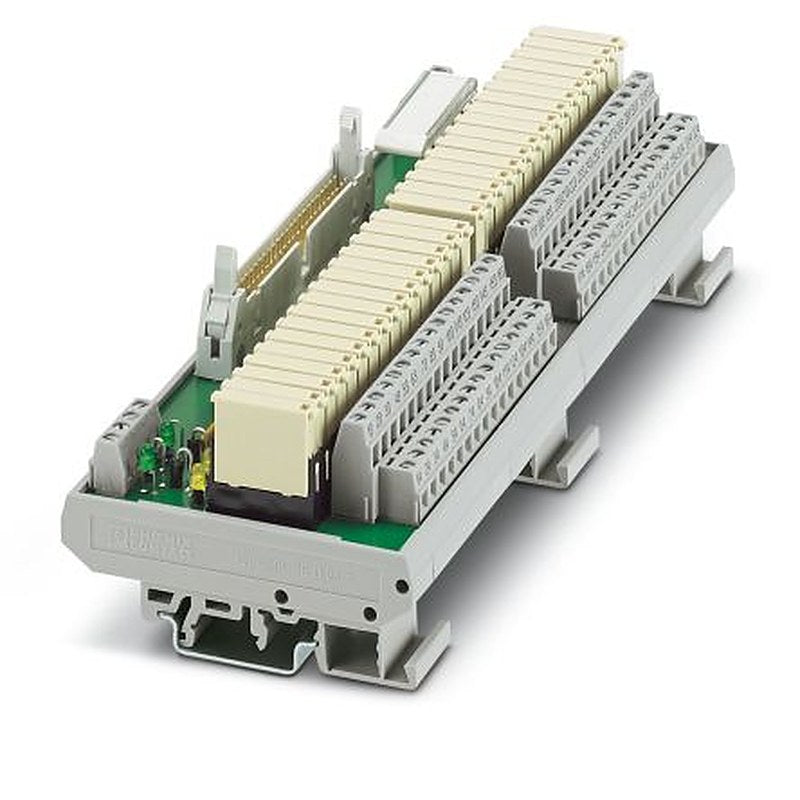 Phoenix Contact UMK-32 RM/MR-G24/1/PLC Series 32-Contact Female Interface Module, D-Sub Connector, DIN Rail, 3A