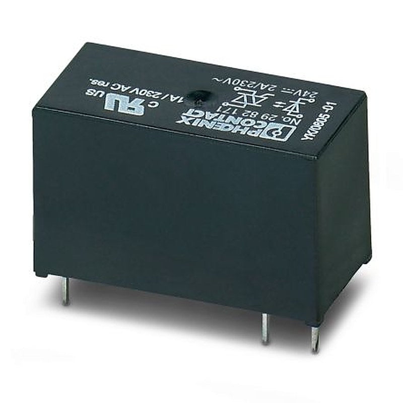 Phoenix Contact OPT-24DC/230AC/2 Series Solid State Relay, 2 A Load, DIN Rail Mount, 28.8 V dc Load, 24V Control