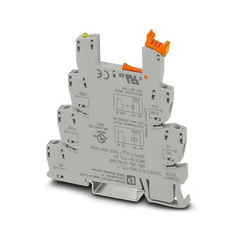Phoenix Contact PLC-BSC-TTL/1 1 Way DIN Rail Relay Socket