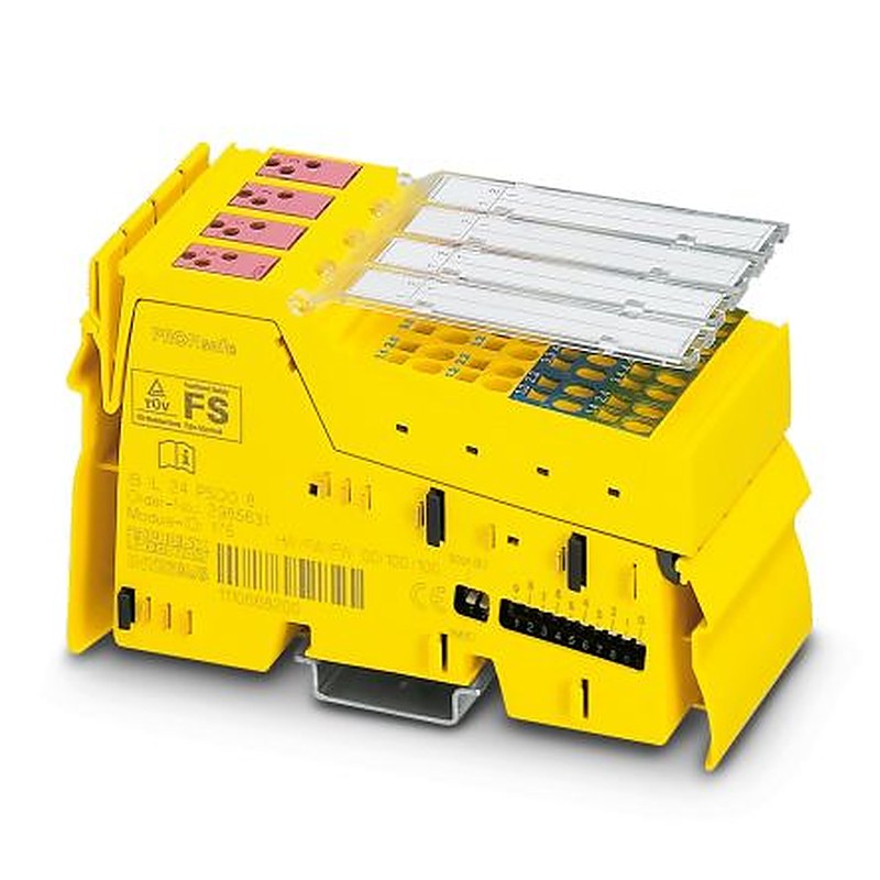 Phoenix Contact DE IB IL 24 PSDO 8 Series Safety Module for Use with SafetyBridge