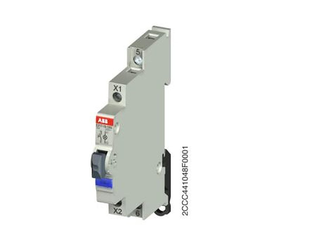 ABB, E217, Panel Mount Blue LED Pilot Light, IP20, Rectangular, 250V