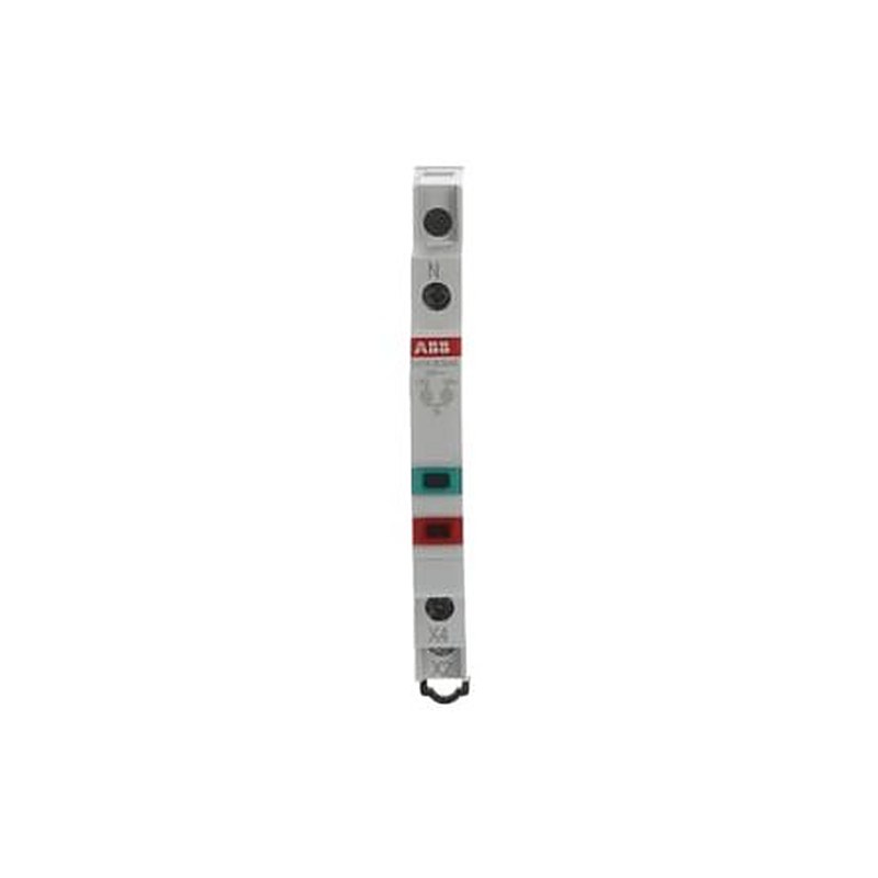 ABB, E219, DIN Rail Green, Red LED Indicator, IP20, Rectangular Prism, 48V ac