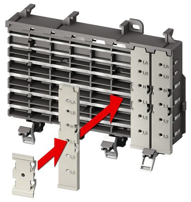 ABB SMISSLINE Series End Cover for Use with ZLS100