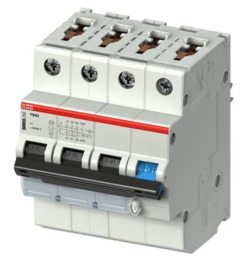 ABB SMISSLINE TP Residual Current Circuit Breaker 20A Type C