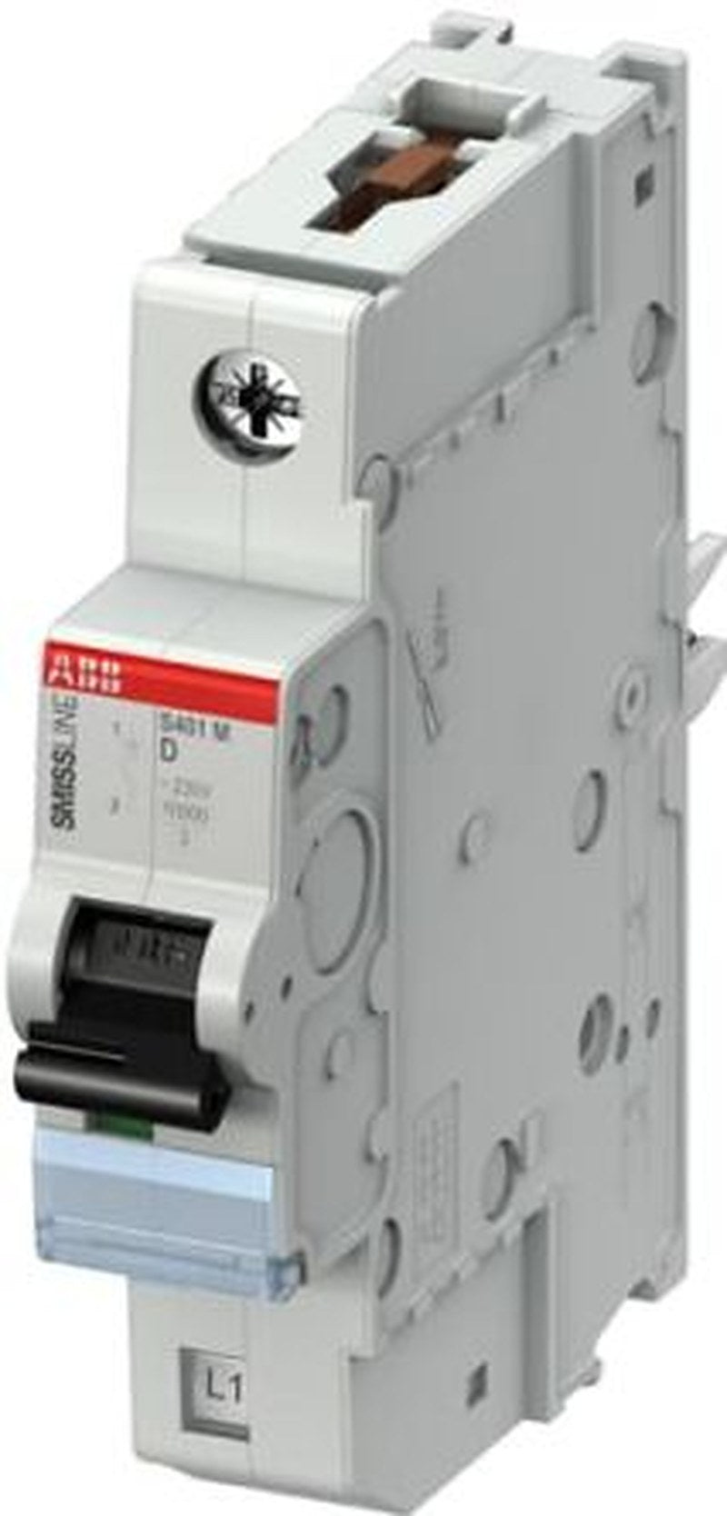 ABB S401M Miniature Circuit Breaker, 1-Pole, 32A, Type D, 12V ac AC, 230 V dc DC, 10 kA Breaking Capacity