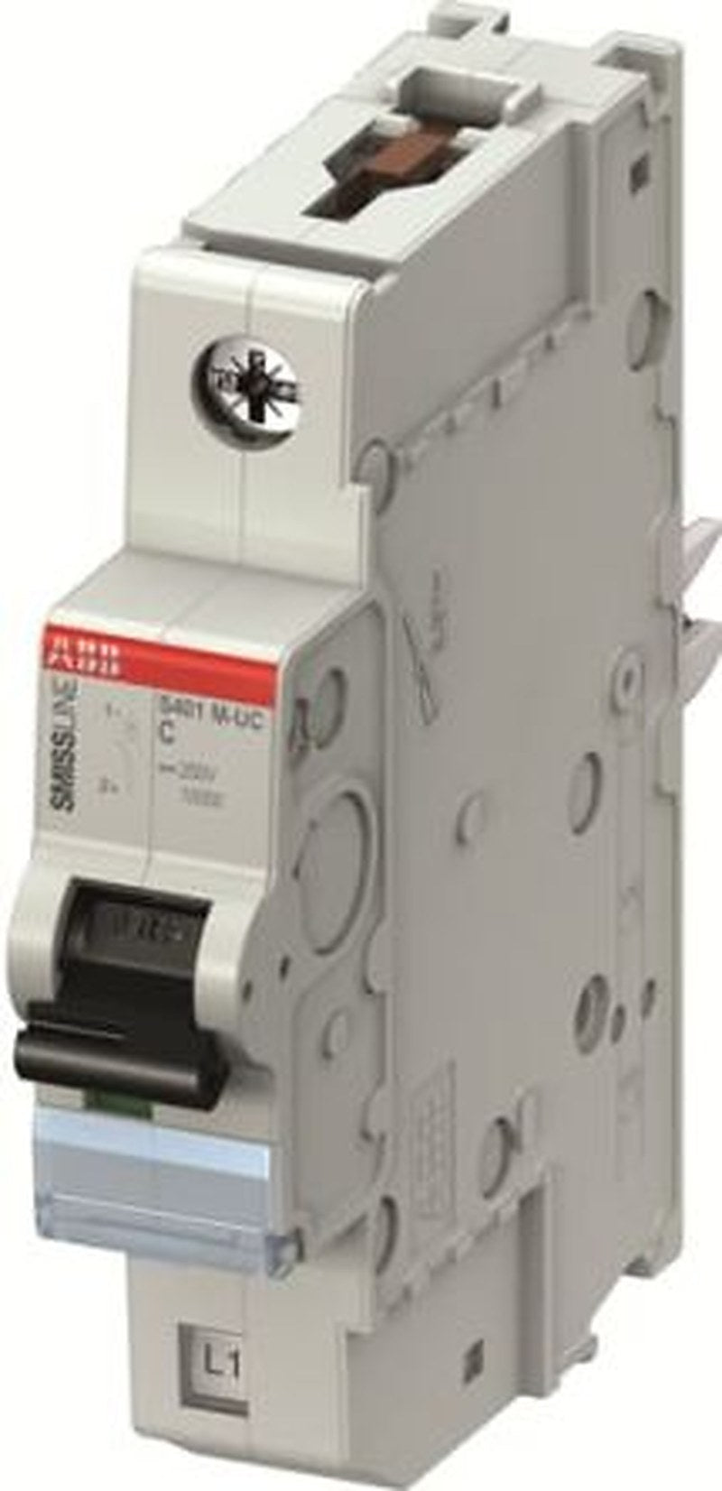 ABB SMISSLINE TP SMISSLINE TP System Miniature Circuit Breaker, 1-Pole, 10A, Type C, 220V ac AC, 220 V dc DC, 20 kA