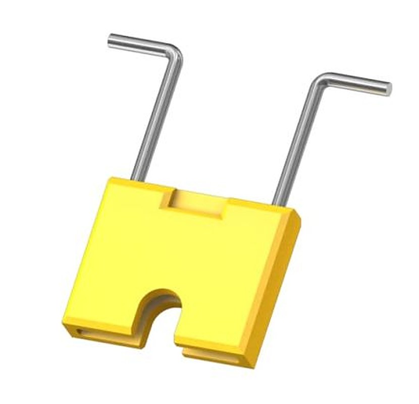 ABB HPMCB - High Performance MCB Padlock Lever Lock for use with S800U, S800S, S800PV, S800N, S800HV, S800C, S800B