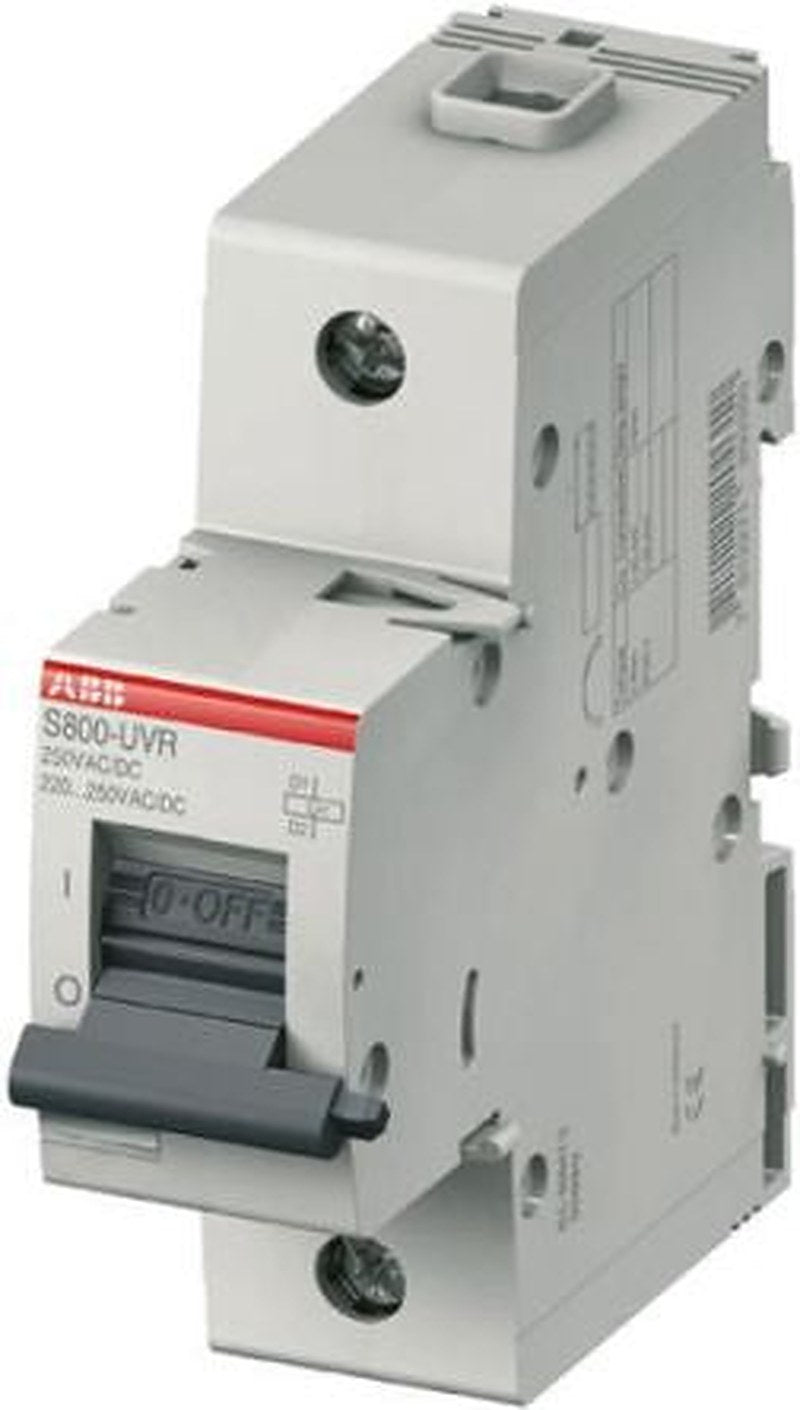 ABB 250V ac/dc DIN Rail Undervoltage Release Circuit Trip for use with S800S, S800HV, S800C, S800PV, S800B, S800N, S800U