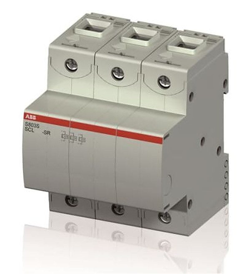 ABB S803S Series Residual Current Circuit Breaker, 100A, 3-Pole
