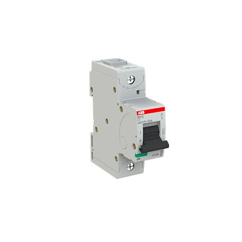 ABB S801 Circuit Breaker, 1-Pole, 10A, Type C, 400V ac AC, 125 V dc DC, 50 kA Breaking Capacity