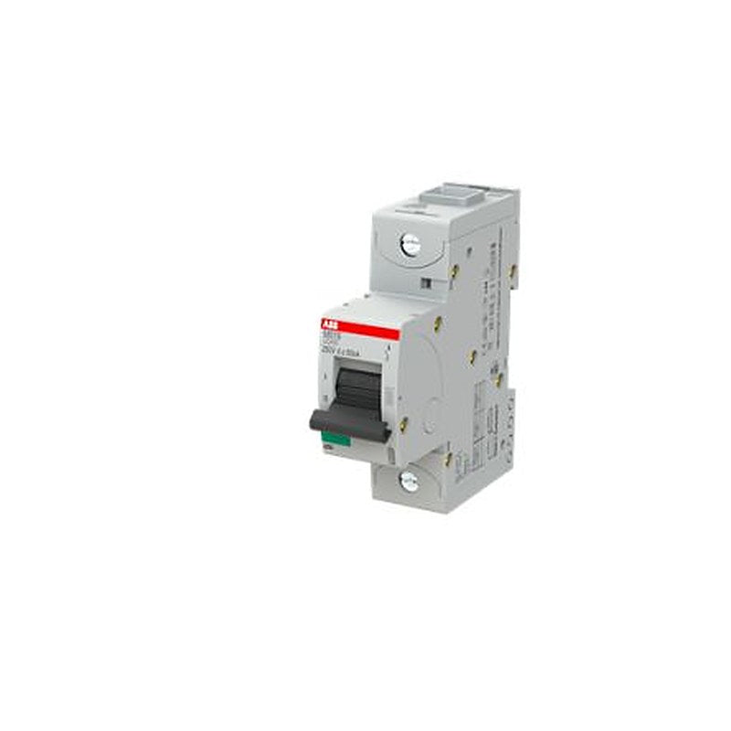 ABB S801S Miniature Circuit Breaker, 1-Pole, 50A, UC-K, 250 V dc DC, 50 kA Breaking Capacity