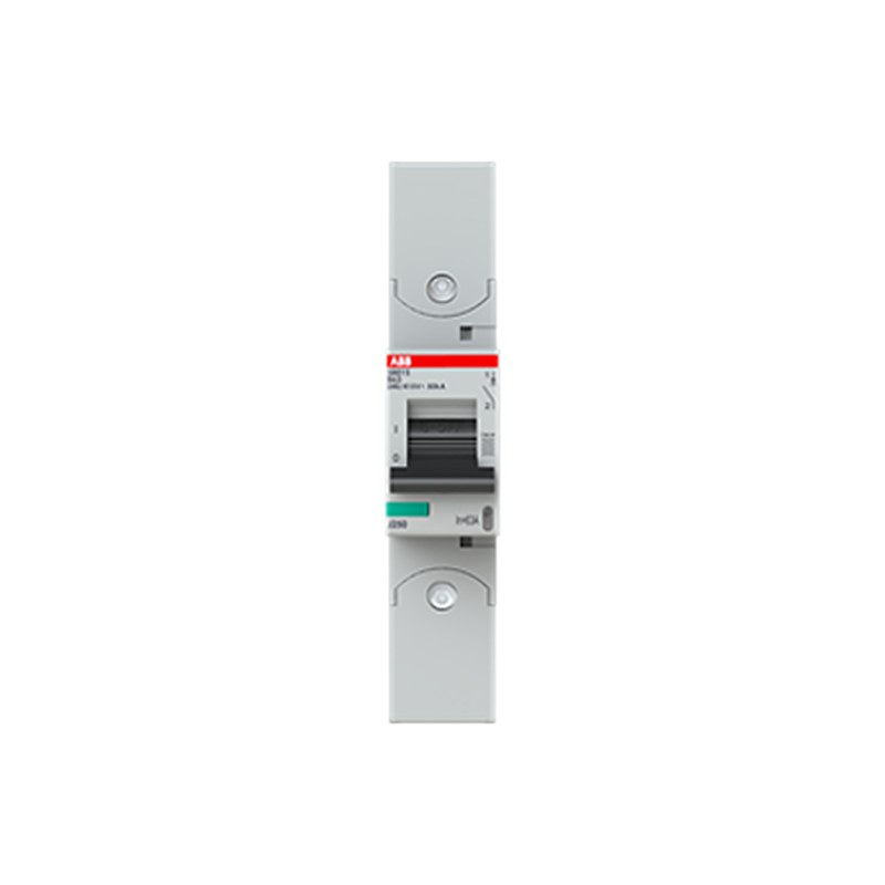 ABB S800 2CC Miniature Circuit Breaker, 1-Pole, 63A, Type B, 400V AC, 125 V DC, 40 kA Breaking Capacity